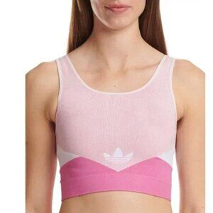 NWT Adidas Modern Flex Brami Cami Sports Bra Underwear Pink Size L $38 [jb]